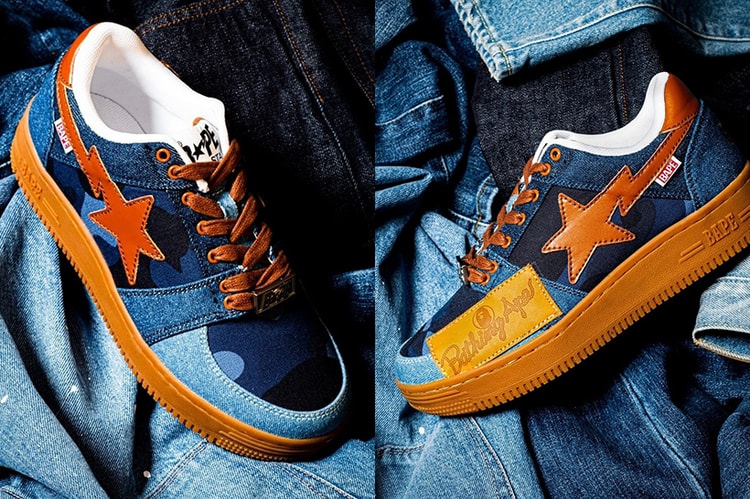 慶祝 20 週年!A BATHING APE® 推出全新 Patchwork Denim 別注鞋款