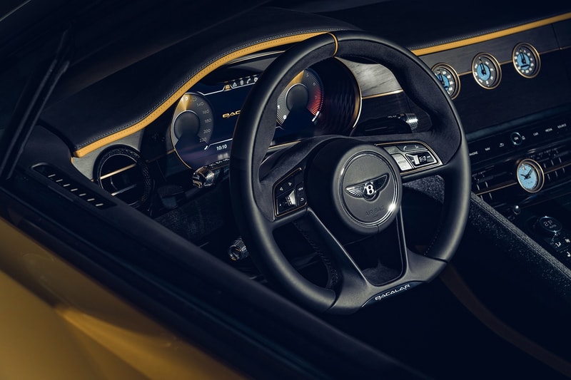 Bentley 打造 5,000 年歷史木材內裝之 Mulliner Bacalar 手工車型