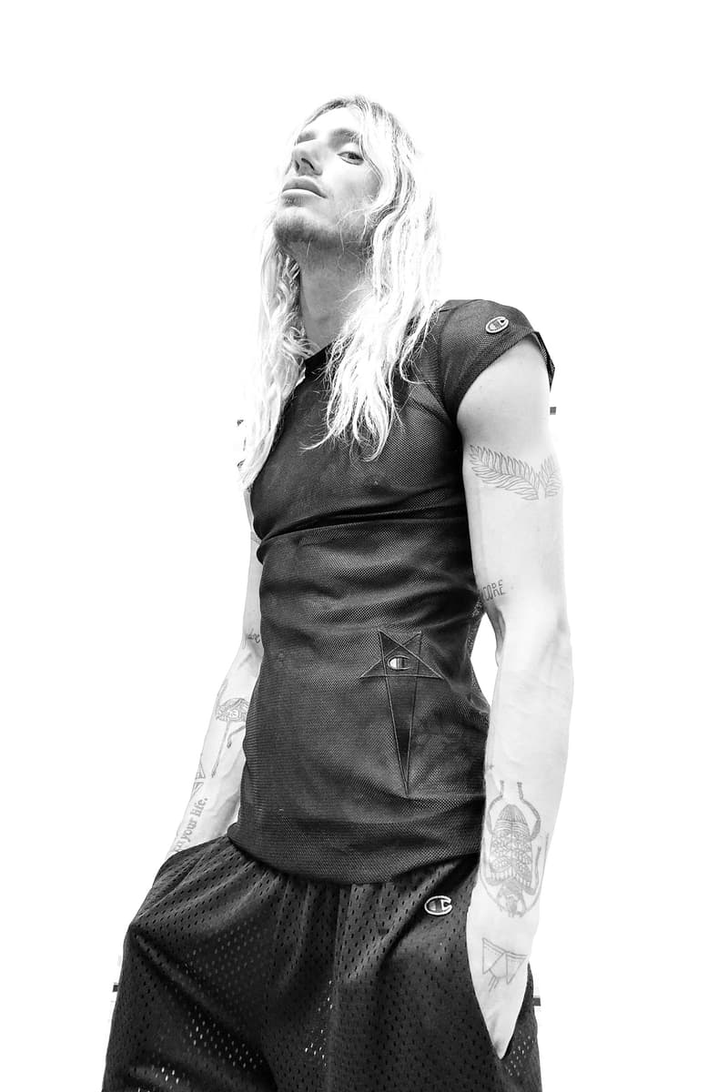 Champion x Rick Owens 2020 春夏联名系列发布