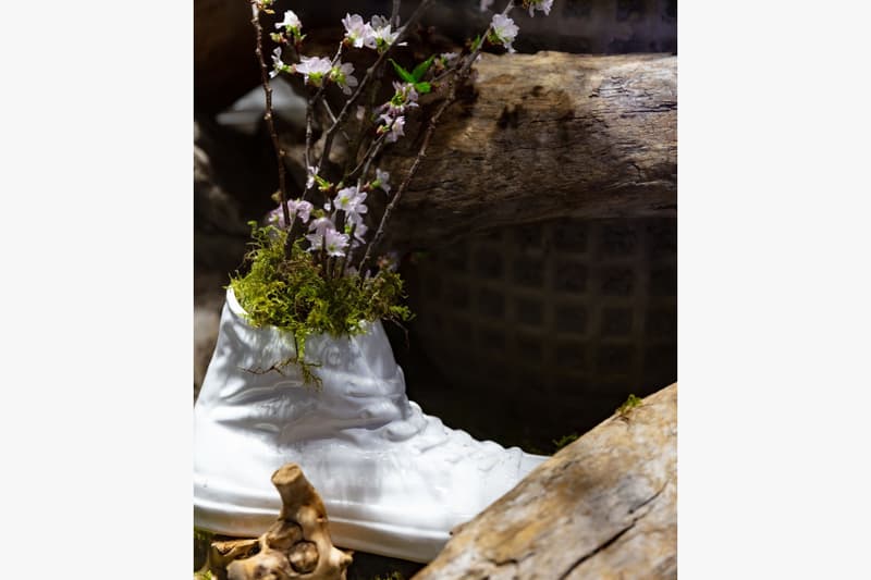 鞋の花藝－Converse Tokyo x Ceramic Japan x .blink 推出全白色 All Star 花瓶