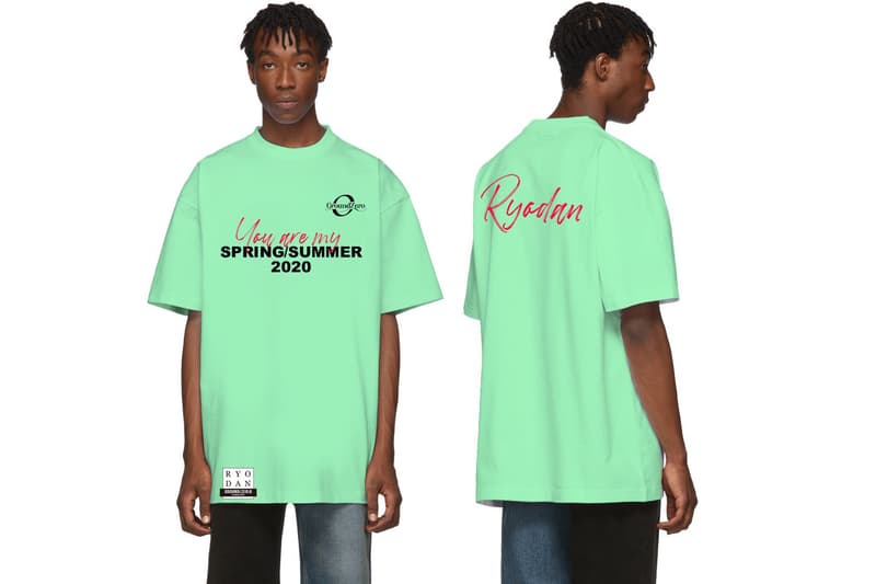 GROUND(ZER)0 X RYODAN BY SEIYA NAKAMURA 2.24 春夏 2020 别注系列 