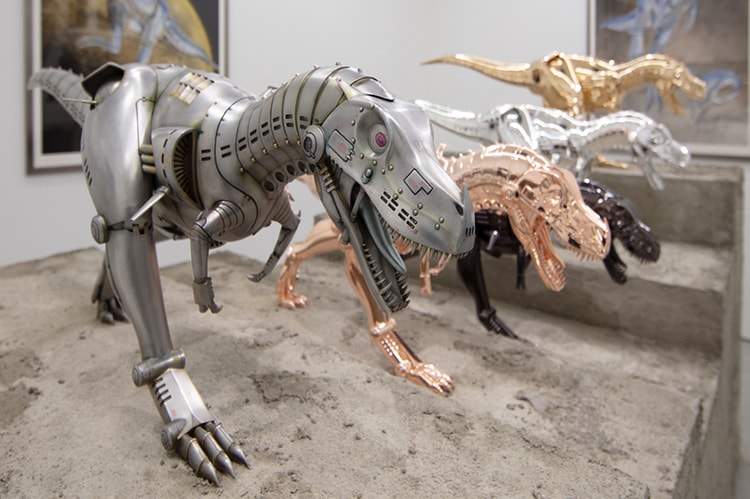 走進「械慾大師」空山基《Sex Matter》與《T-Rex》之別注藝術展覽