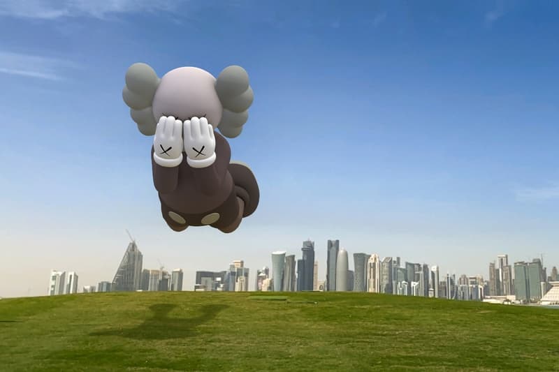 延長假期－KAWS 推出跨地域展覽《Expanded Holiday》AR 擴增實境雕塑