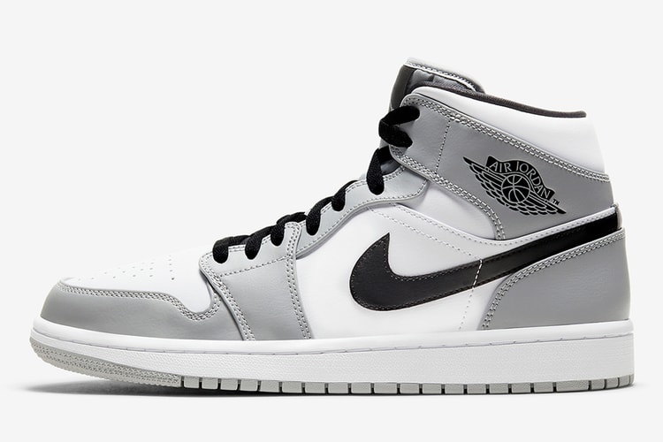 最接近神-Air Jordan 1 Mid「Light Smoke Grey」配色正式發佈