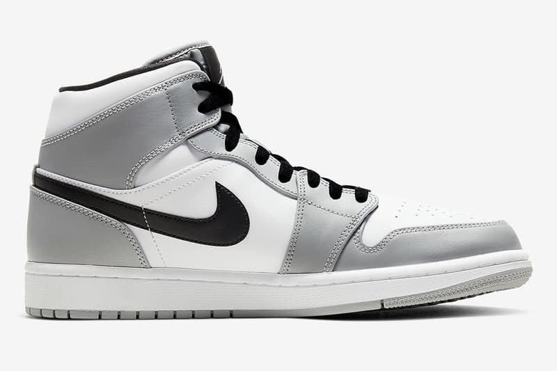最接近神－Air Jordan 1 Mid「Light Smoke Grey」配色正式發佈