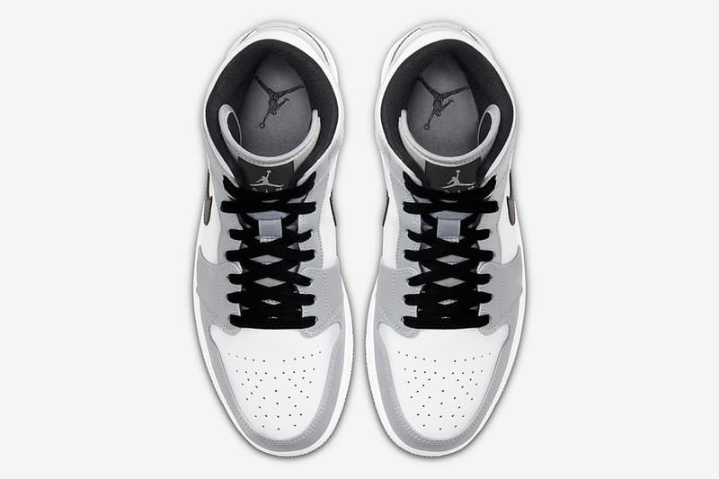 最接近神－Air Jordan 1 Mid「Light Smoke Grey」配色正式發佈