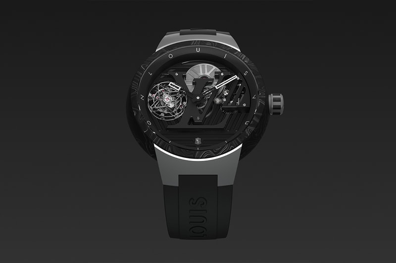 極緻奢華－Louis Vuitton 發佈全新陀飛輪 Tambour Curve 手錶