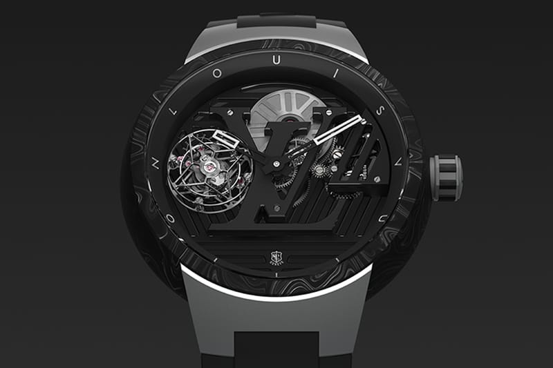 極緻奢華－Louis Vuitton 發佈全新陀飛輪 Tambour Curve 手錶