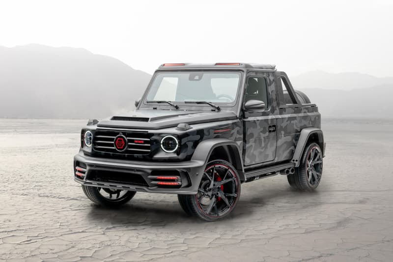 Mansory 打造 Mercedes-AMG G63 全新 Pick-up 改裝車型