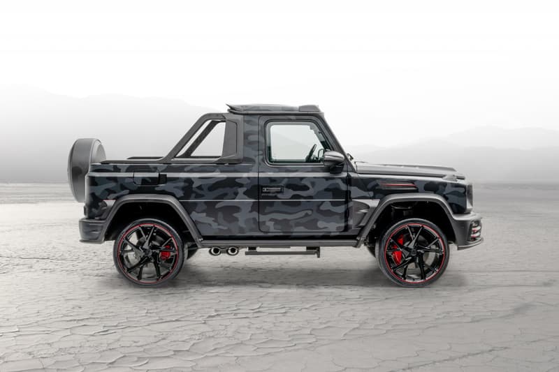 Mansory 打造 Mercedes-AMG G63 全新 Pick-up 改裝車型