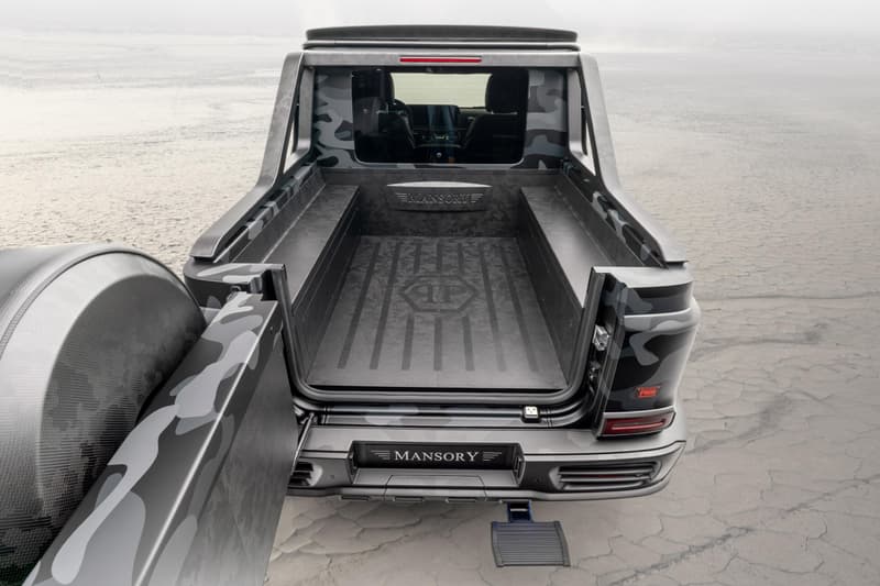 Mansory 打造 Mercedes-AMG G63 全新 Pick-up 改裝車型