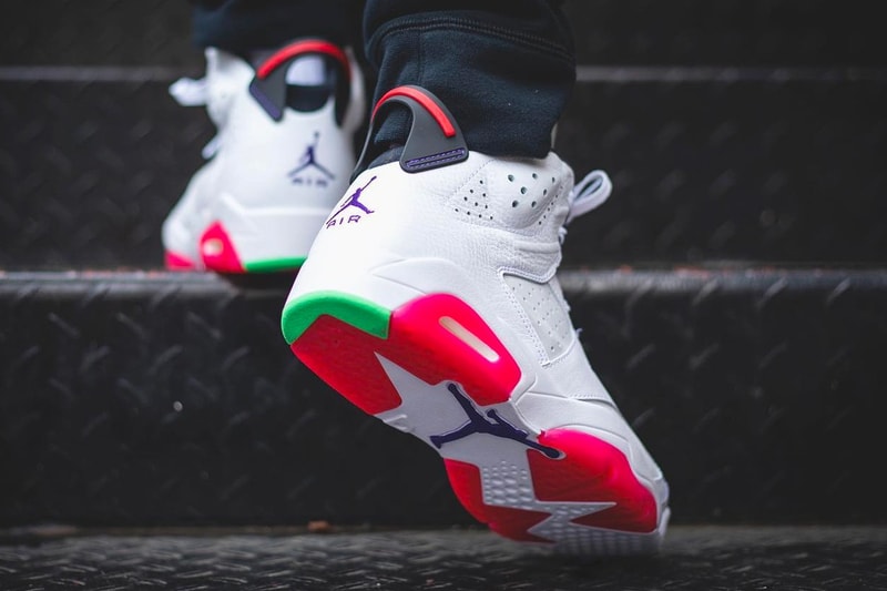 率先近賞 Bugs Bunny 主題之 Air Jordan 6「Hare」全新配色鞋款