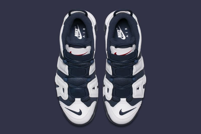Nike Air More Uptempo「Olympic」經典配色再販
