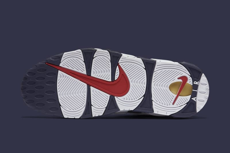 Nike Air More Uptempo「Olympic」經典配色再販