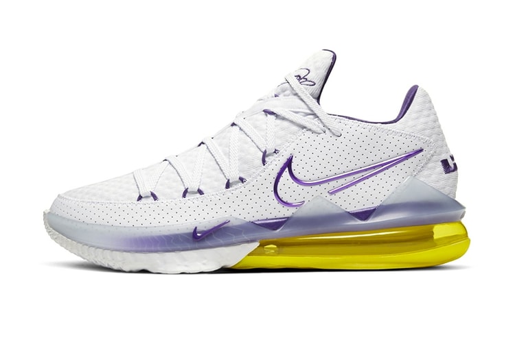 紫金王朝 - Nike LeBron 17 Low 全新配色「Lakers Home」正式發佈