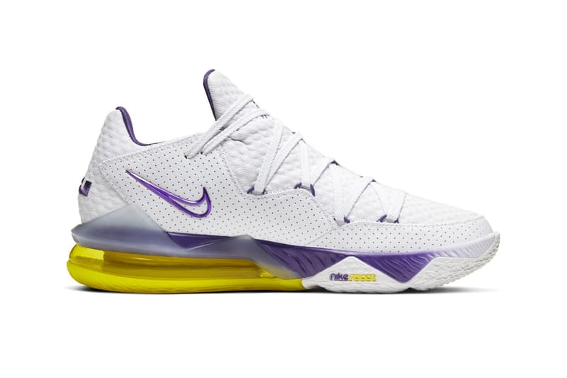 紫金王朝 - Nike LeBron 17 Low 全新配色「Lakers Home」正式發佈