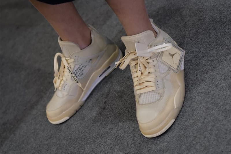 近賞 Off-White™ x Air Jordan 4 聯乘配色最新清晰圖輯