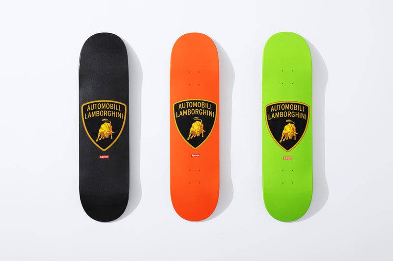 Supreme x Lamborghini 2020 春夏聯名系列正式發佈