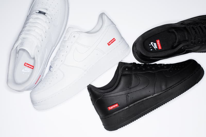 Supreme x Nike 2020 春夏联名 Air Force 1 Low 系列正式发布