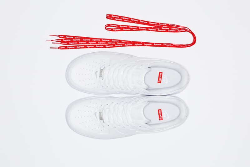 Supreme x Nike 2020 春夏联名 Air Force 1 Low 系列正式发布
