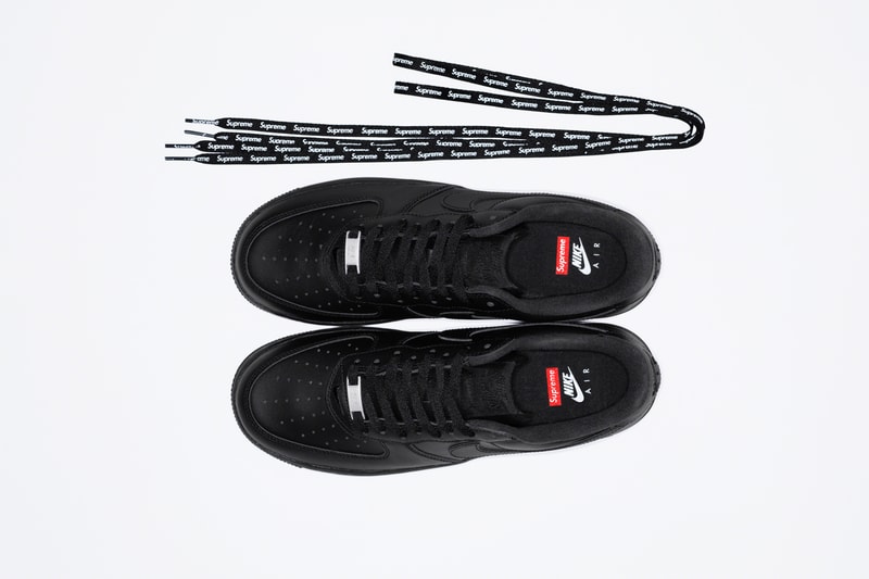 Supreme x Nike 2020 春夏联名 Air Force 1 Low 系列正式发布