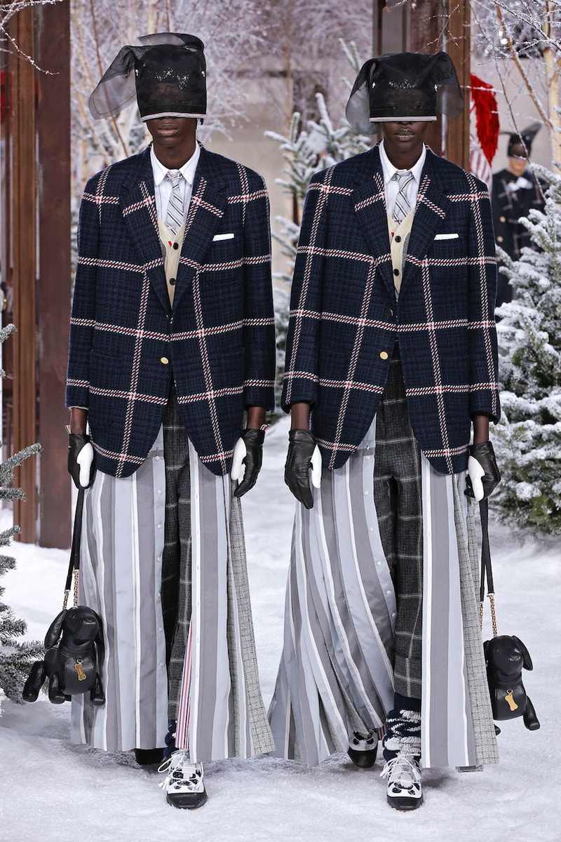 巴黎時裝周 -Thom Browne 2020 秋冬系列時裝大秀