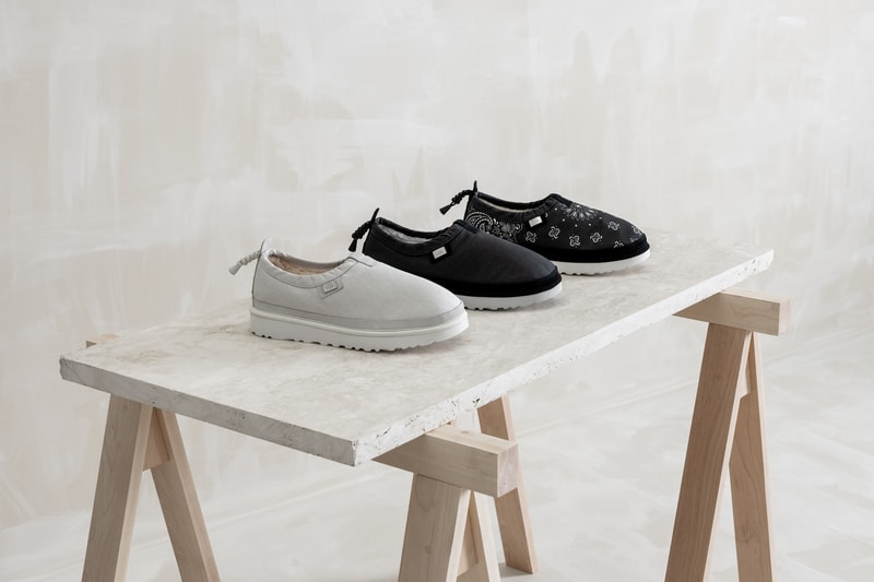 UGG x STAMPD 全新联名 Tasman 便鞋系列即将上架