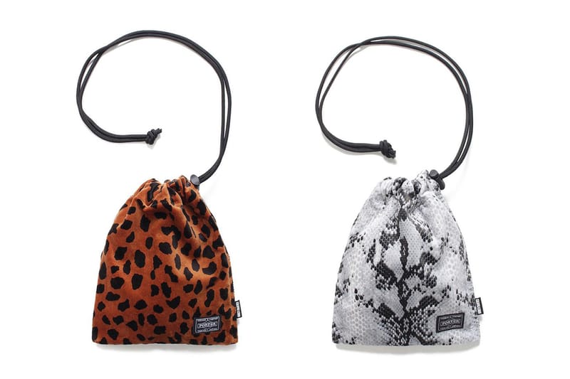 WACKO MARIA x PORTER 推出聯名版索繩小袋子