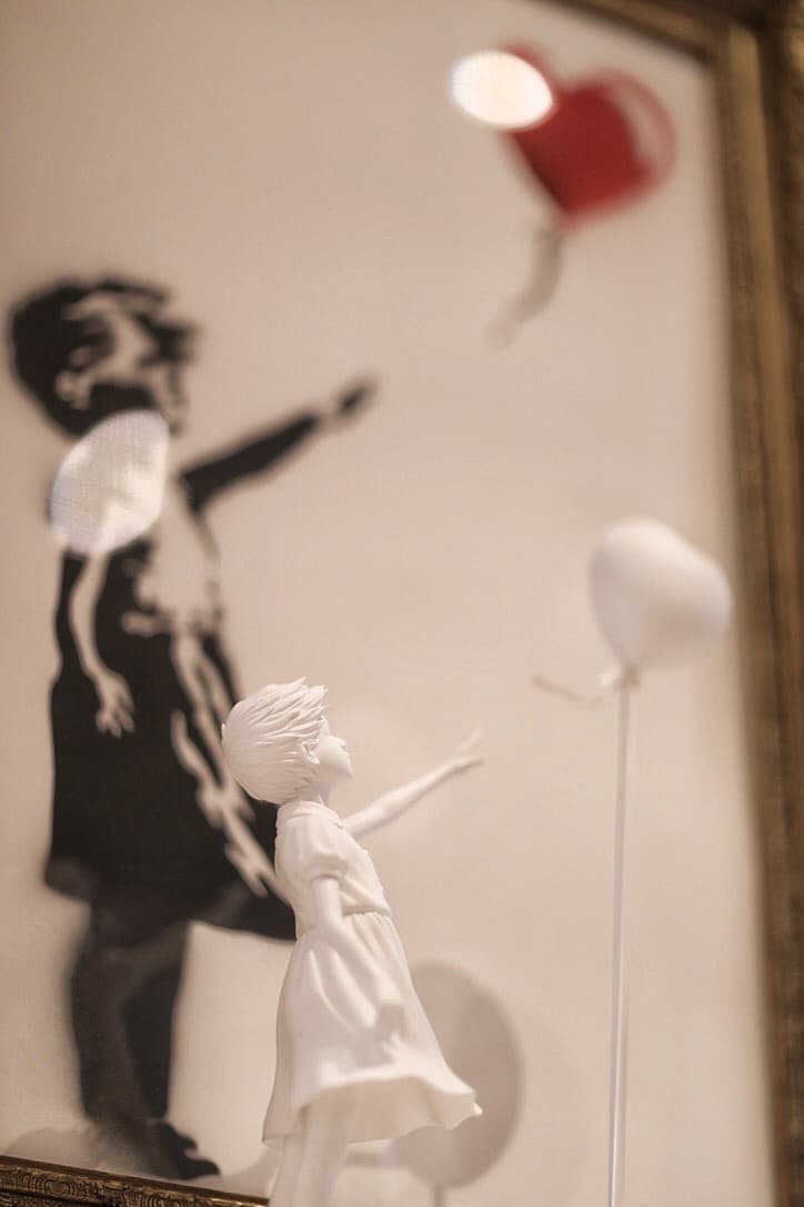 ZIGGER 联手 BRANDALISED 合作打造《Balloon Girl》藏品手办