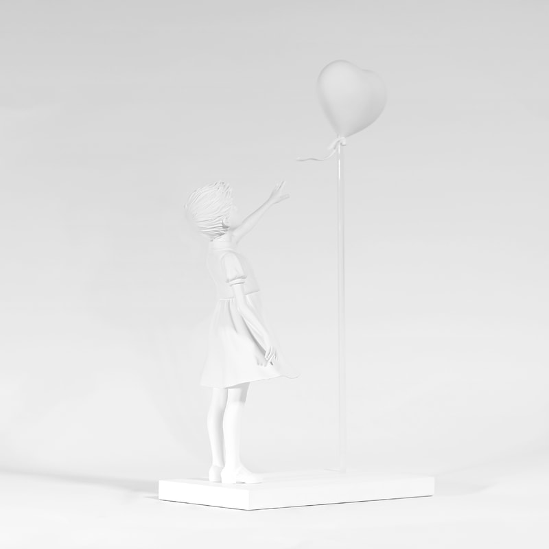 ZIGGER 联手 BRANDALISED 合作打造《Balloon Girl》藏品手办