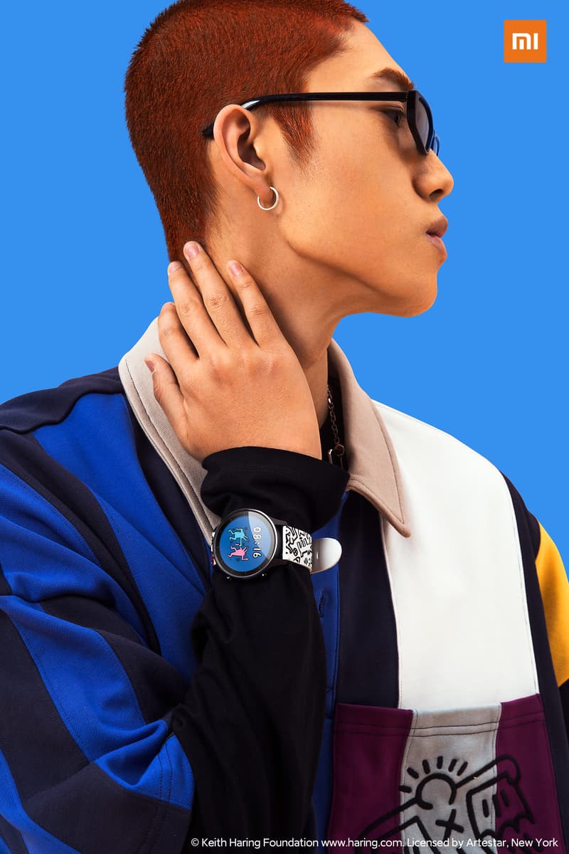 小米手表 Color 携手 Keith Haring 发布联乘定制款礼盒