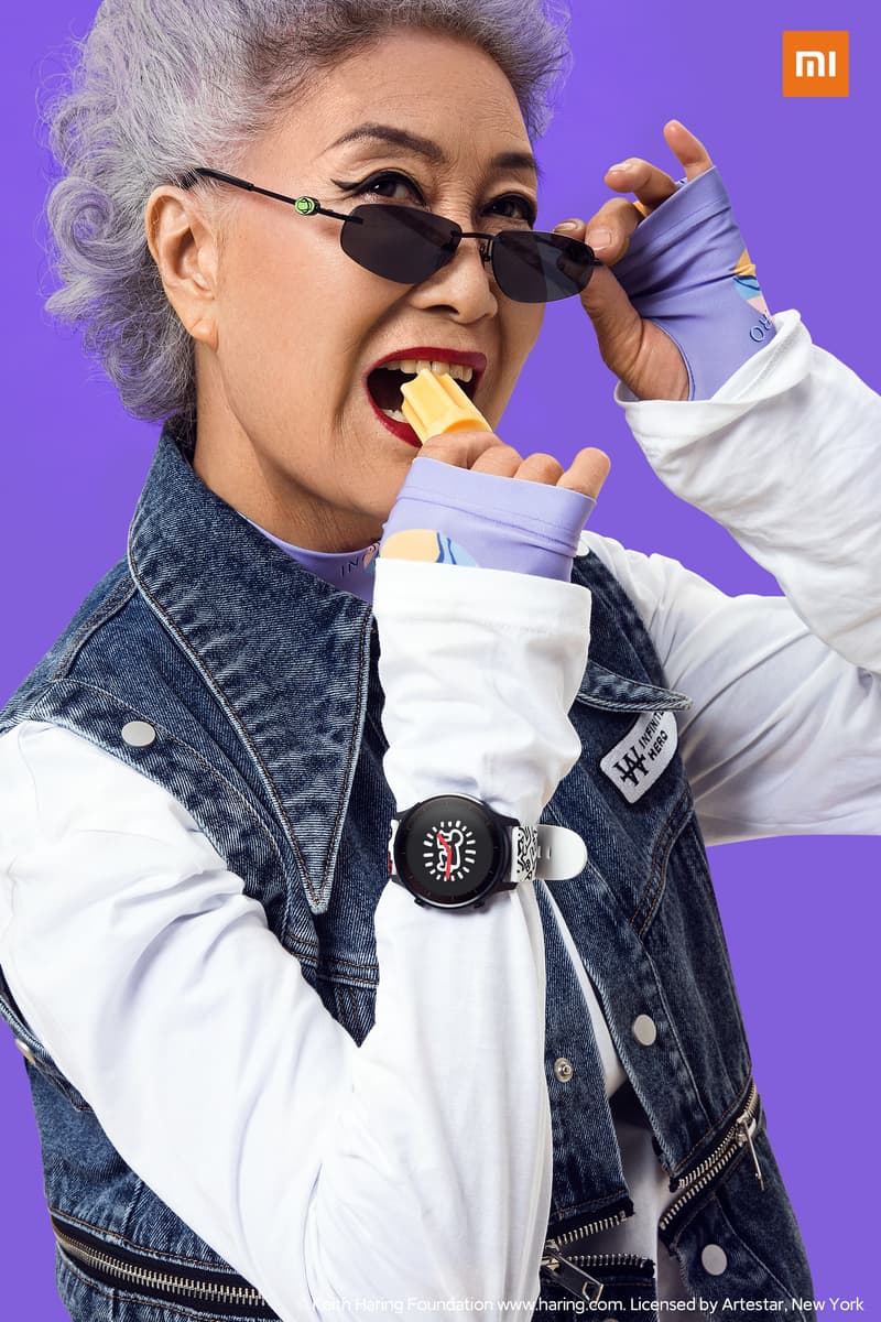 小米手表 Color 携手 Keith Haring 发布联乘定制款礼盒