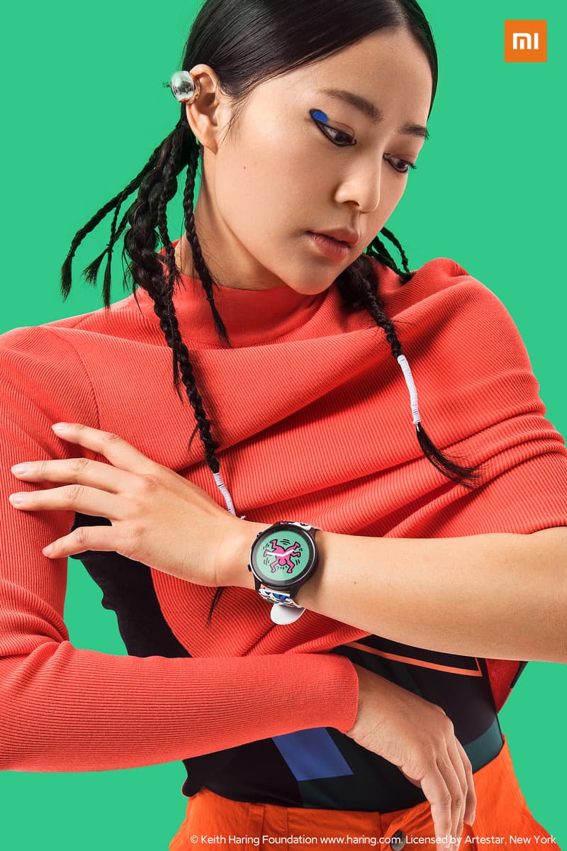 小米手表 Color 携手 Keith Haring 发布联乘定制款礼盒