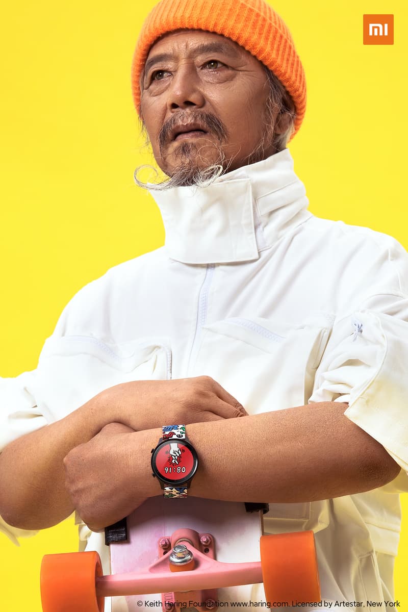 小米手表 Color 携手 Keith Haring 发布联乘定制款礼盒