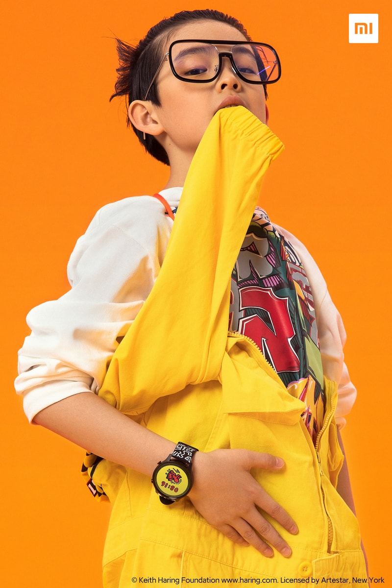 小米手表 Color 携手 Keith Haring 发布联乘定制款礼盒