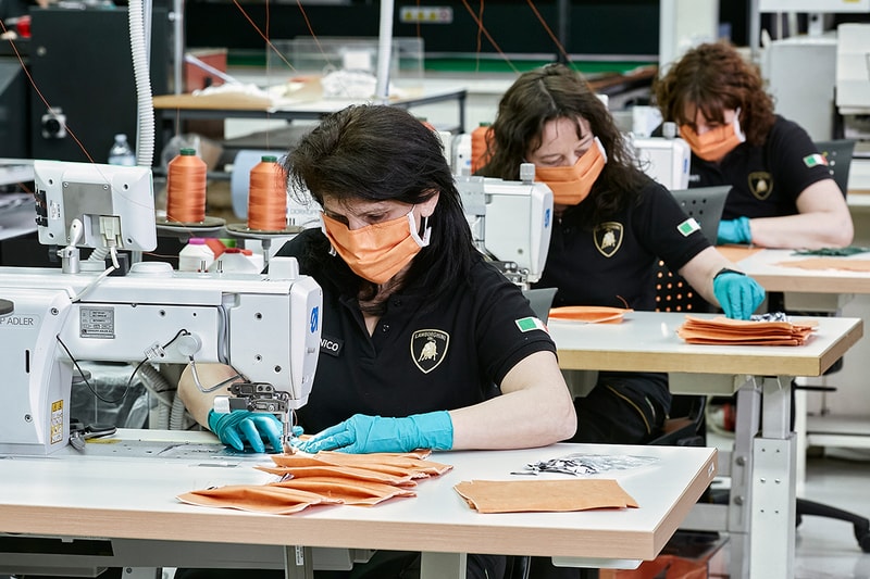 Lamborghini 宣佈投入生產醫用口罩及防護面罩