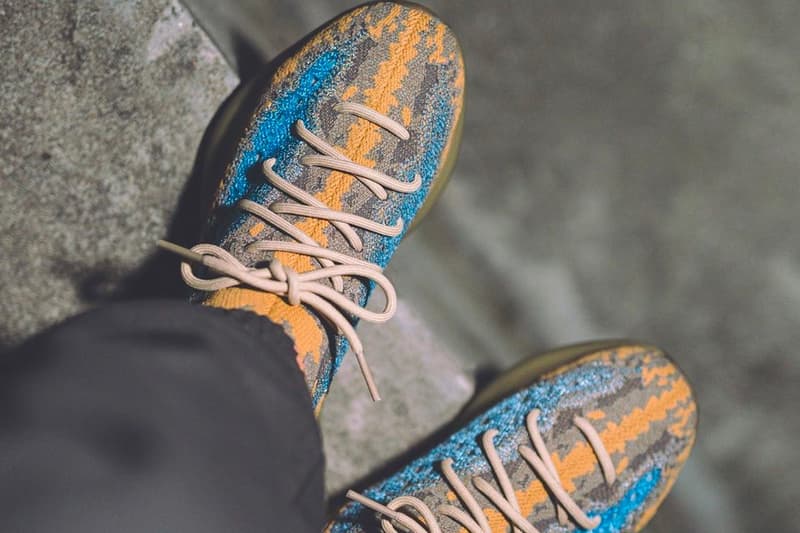 adidas YEEZY BOOST 380 最新配色「Blue Oat」高清近覽圖輯率先曝光