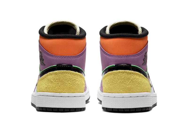 多彩異素－Air Jordan 1 Mid SE「Multicolor」配色登場