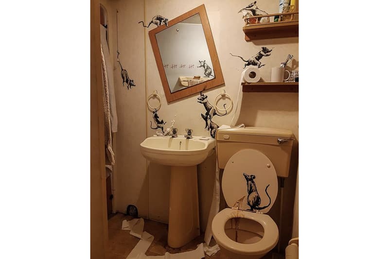 「我老婆討厭我待在家工作。」Banksy 分享疫情期間之居家創作