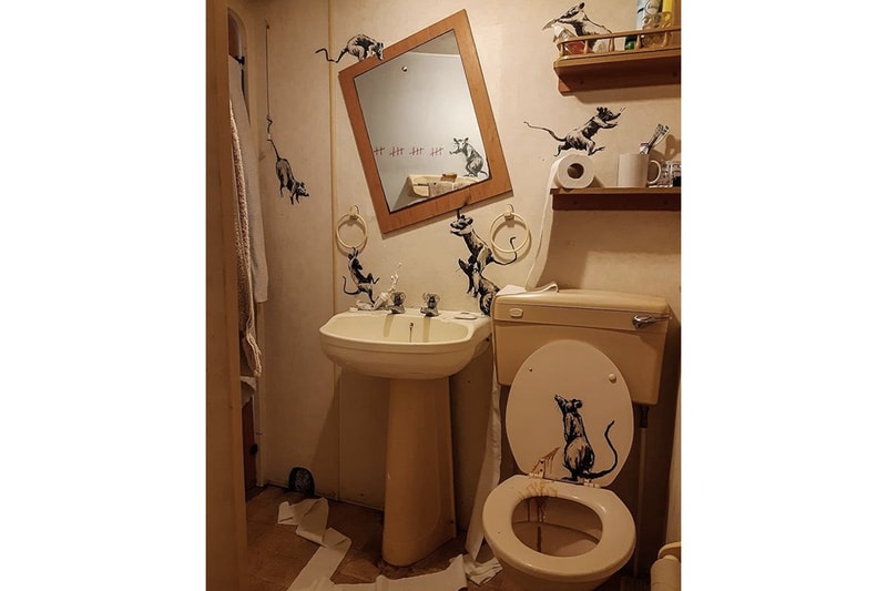 「我老婆討厭我待在家工作。」Banksy 分享疫情期間之居家創作