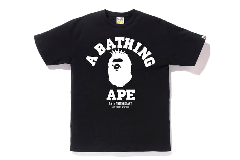 A BATHING APE® 紐約門店 15 週年別注系列發佈
