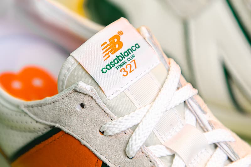 近賞 Casablanca x New Balance 327 聯名鞋款