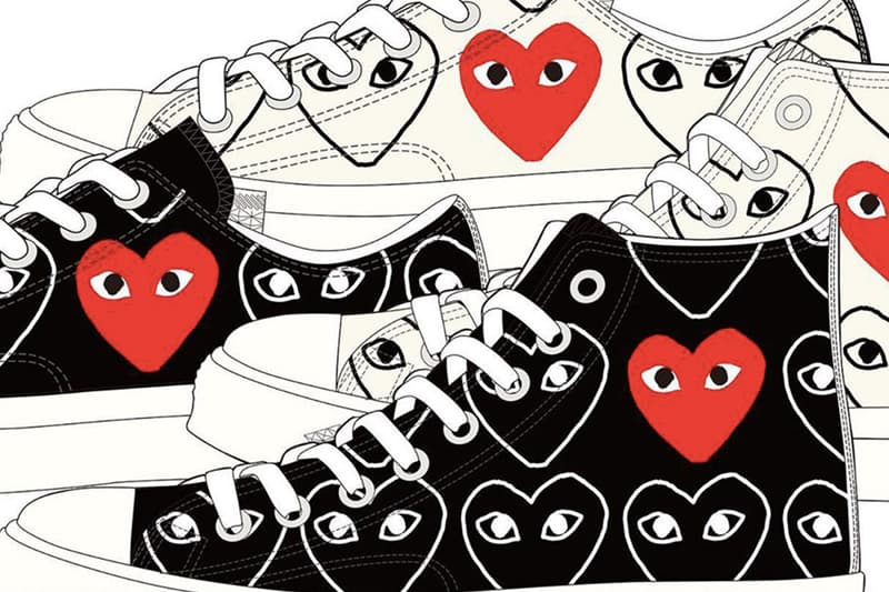 COMME des GARÇONS PLAY x Converse Chuck 70s 最新設計登場