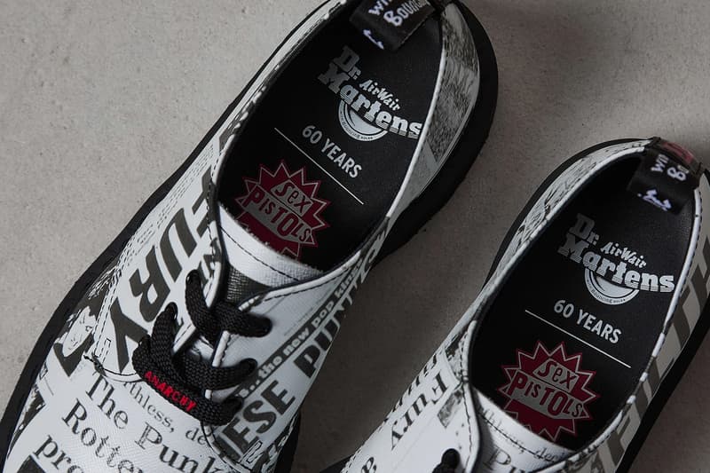 次文化代表再現 − Dr.Martens x Sex Pistols 攜手打造全新龐克別注系列