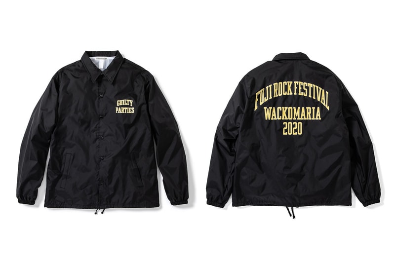 Fuji Rock Festival 攜手 WACKO MARIA 推出聯名限定系列