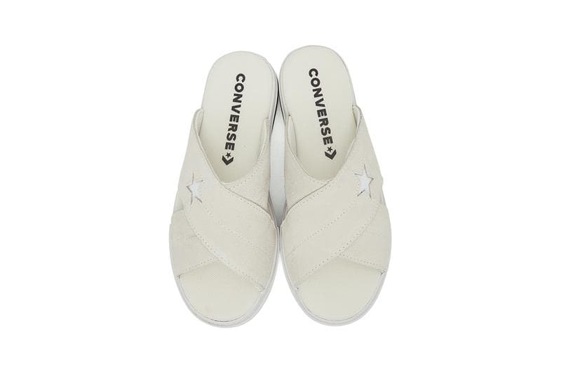 Converse 推出經典鞋款 One Star 的變種拖鞋