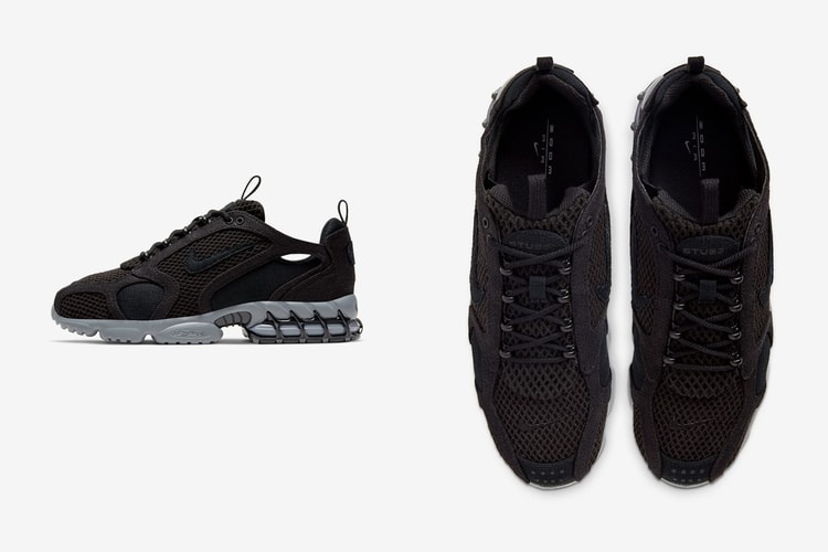 隱藏後着!Stüssy x Nike Air Zoom Spiridon Caged 2 第三配色鞋款不日上架