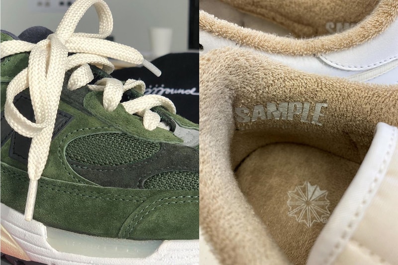 JJJJound 曝光全新 New Balance 以及 Reebok 聯乘鞋款系列