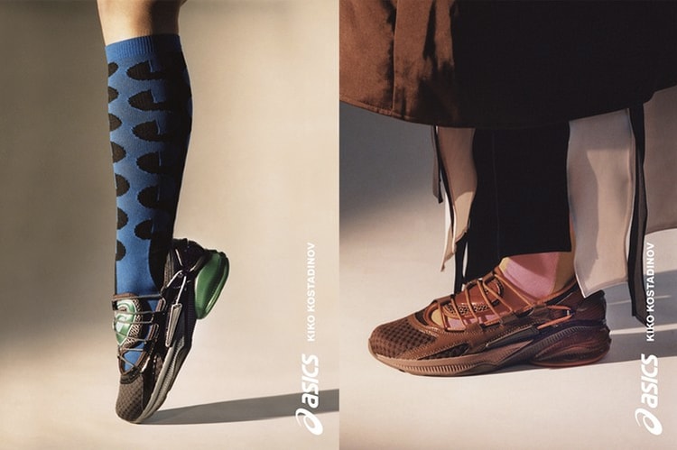 Kiko Kostadinov x ASICS GEL-Aurania 最新聯名鞋款正式登場