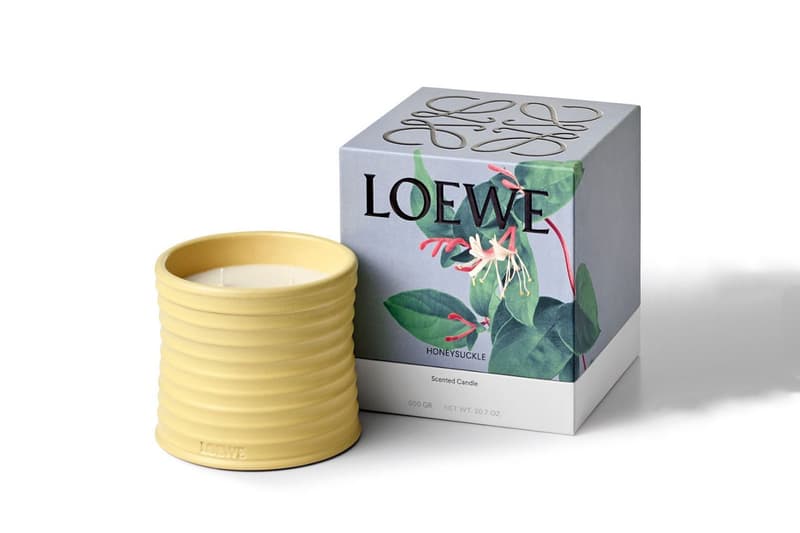 LOEWE 全新香氛蠟燭系列推出「大麻」、「甜菜」與「番茄葉」等味調